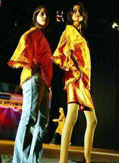 College fashion show