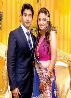 Nikhil, Nikita's wedding reception