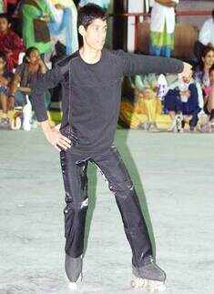 National skating tournament