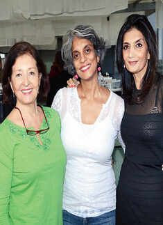 Neelam Seolekar hosts a party