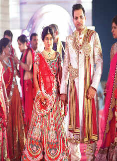 Neha Mittal and Abhishek Agarwal wedding party