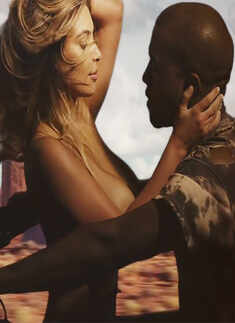 Kim Kardashian goes topless in Kanye's video