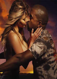 Kim Kardashian goes topless in Kanye's video