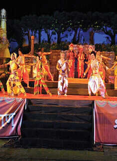 People on a devotional trip