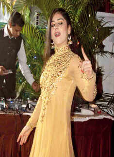 Anshna's sangeet ceremony