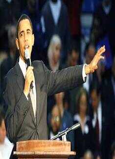 Barack Obama campaigns