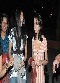 DJ party at college campus