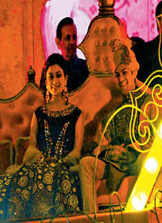 International flavour for sangeet night 