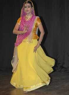 Solo dance performance