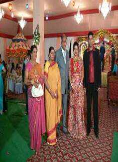 Shweta and Amit Gulati's marriage