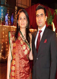 Shagun-Parth's wedding reception