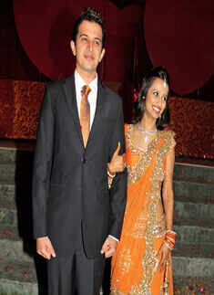 Shagun-Parth's wedding reception