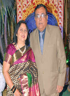 Ranjeet, Sanyukta Jog's wedding party 