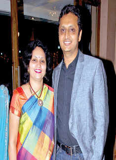 Jaimin, Aditi's wedding reception