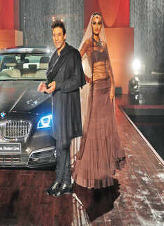 Suneet Varma's fashion show