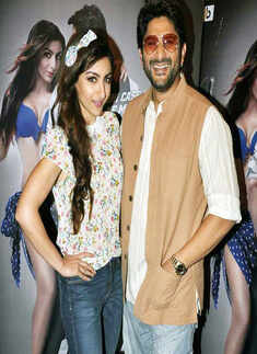 Soha, Arshad @ movie promotion