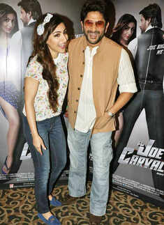 Soha, Arshad @ movie promotion