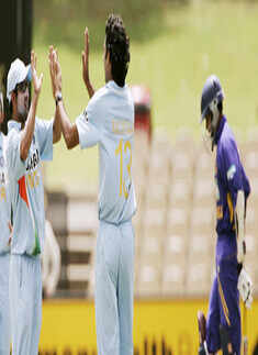 India beat Lanka by 2 wickets