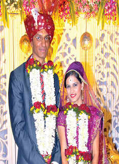 Varun, Pracheta's wedding reception