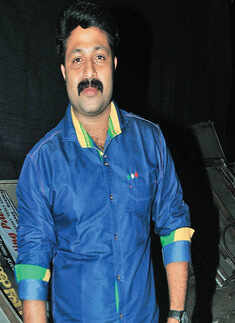 Celebs at an awards event