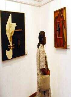 Narendra's art exhibition