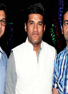 Guests at an award ceremony