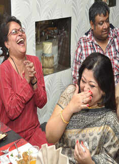 Saswata Chatterjee's birthday party