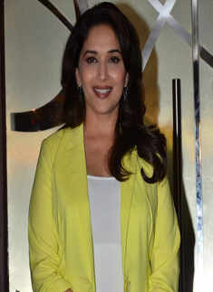 Madhuri promotes Dedh Ishqiya