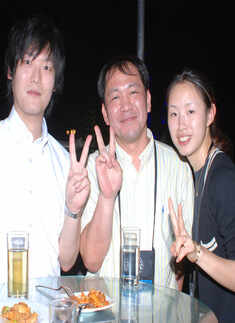 Desi party for foreign visitors at Le Meridien