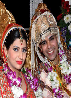 Neeraj Kapoor, Karampreet Walia's wedding