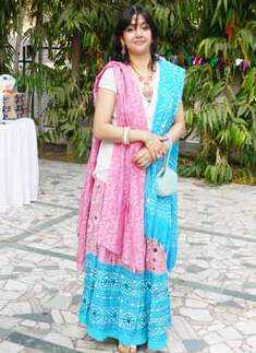 Holi celebrations of Lavanya