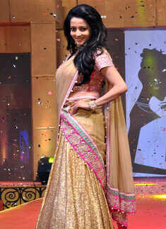 Tollywood celebs at a fashion show