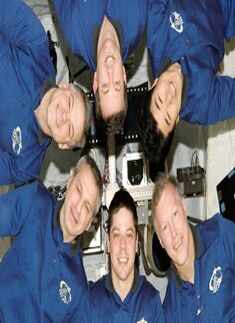 Space shuttle undocks