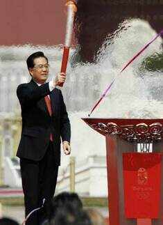 'Olympic torch relay'