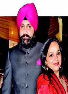 Chhanni Mastana group at Lohri party