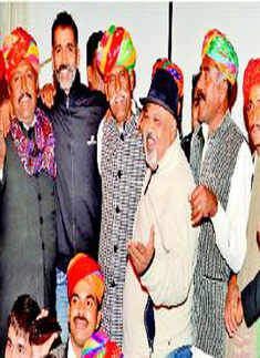 Bhupesh Rai throws a party