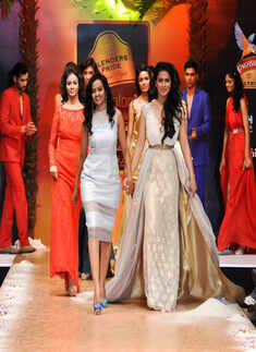 Celebs @ Bangalore Fashion Week