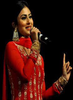 Mouni Roy at an event