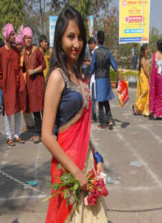 YCCE's traditional day in Nagpur