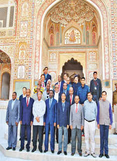 Ali Mohamed Shein visits Amber Fort