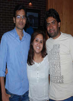 Ravi and Mahesh party at Terminus