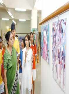 Gurukul art exhib.