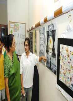 Art exhibition at Gurukul school
