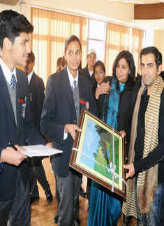 Gautam Gambhir @ CRPF event