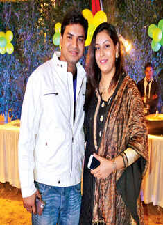 Aryeman's first birthday party