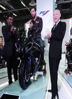 Celebs at Delhi Auto Expo '14