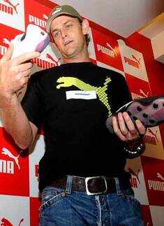 Gilchrist at a promotional event