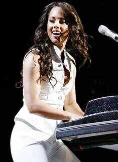 Alicia Keys' concert