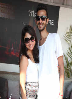 Pool party at Royal Orchid