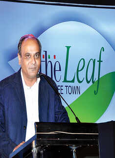 Residential project The Leaf: Launch